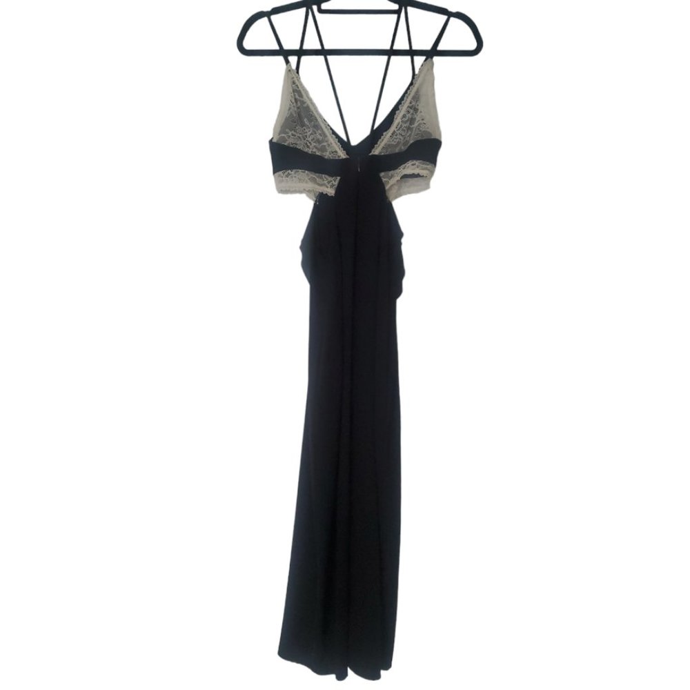 ZARA Lace Slip Cutout Dress Sz Small - Picture 8 of 9